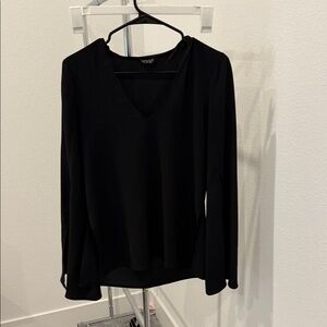 Topshop Classic Black Blouse